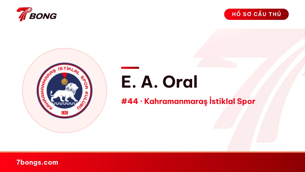 E. A. Oral — Kahramanmaraş İstiklal Spor