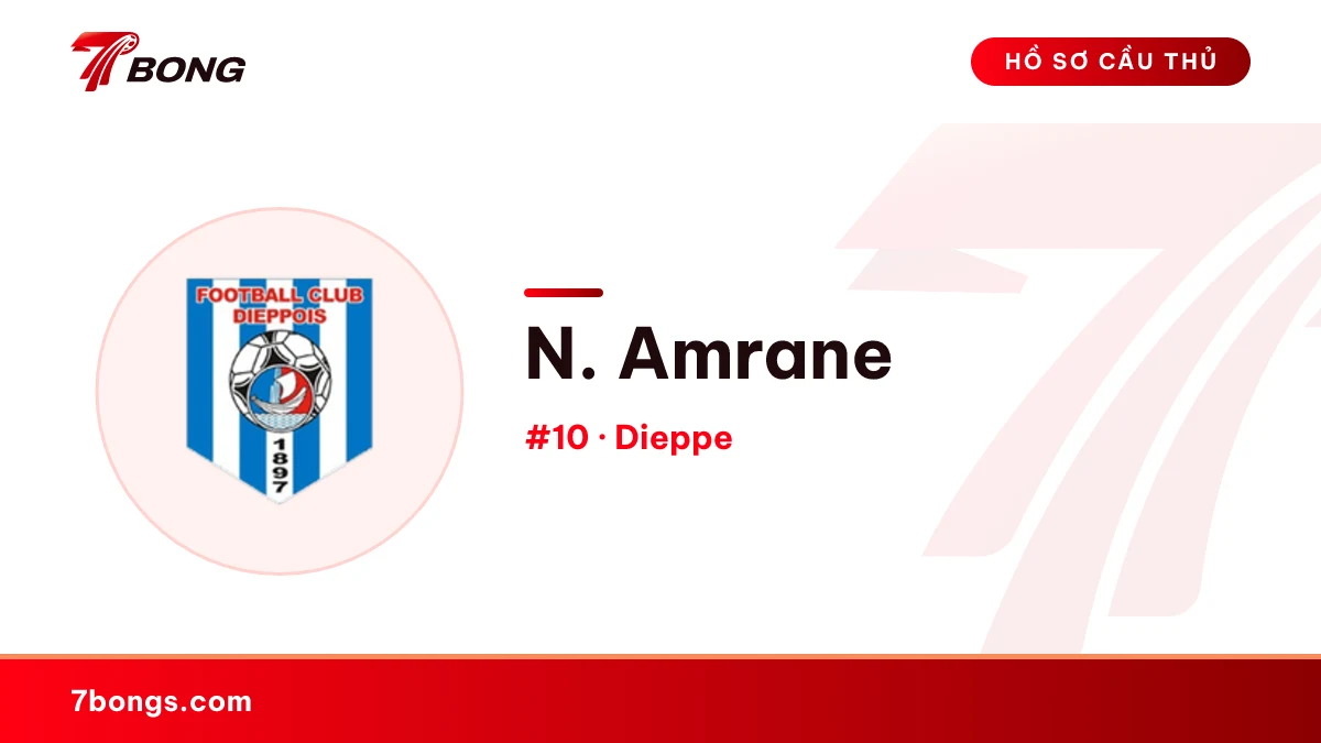 N. Amrane — Dieppe