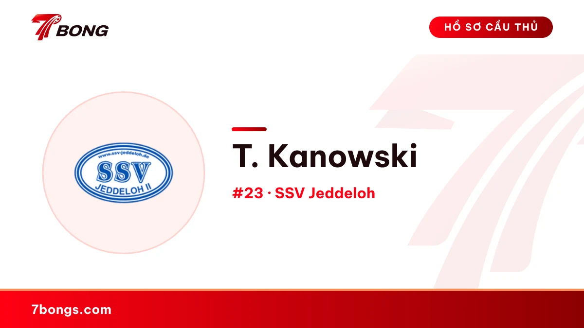 T. Kanowski — SSV Jeddeloh