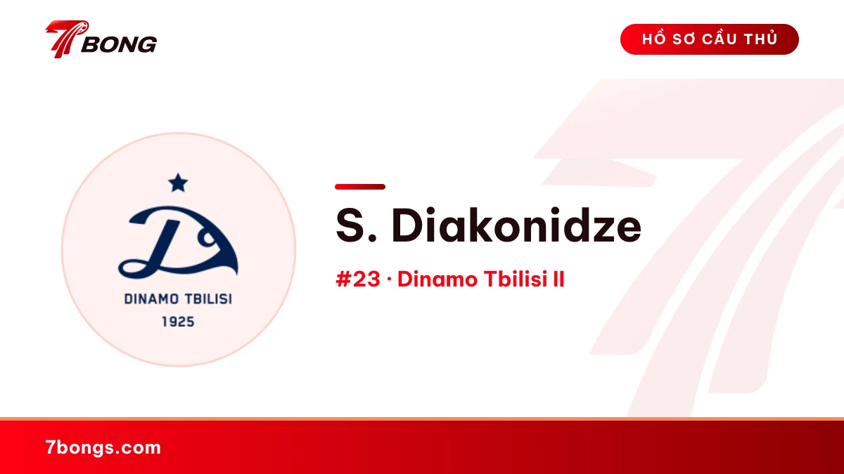 S. Diakonidze — Dinamo Tbilisi II