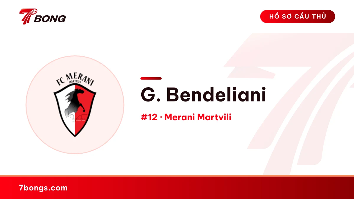 G. Bendeliani — Merani Martvili