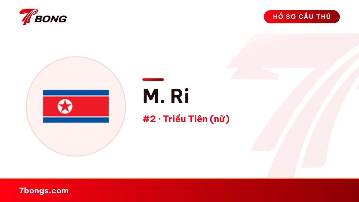 M. Ri — Triều Tiên (nữ)