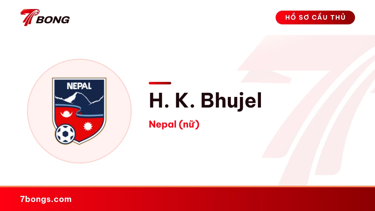 H. K. Bhujel — Nepal (nữ)