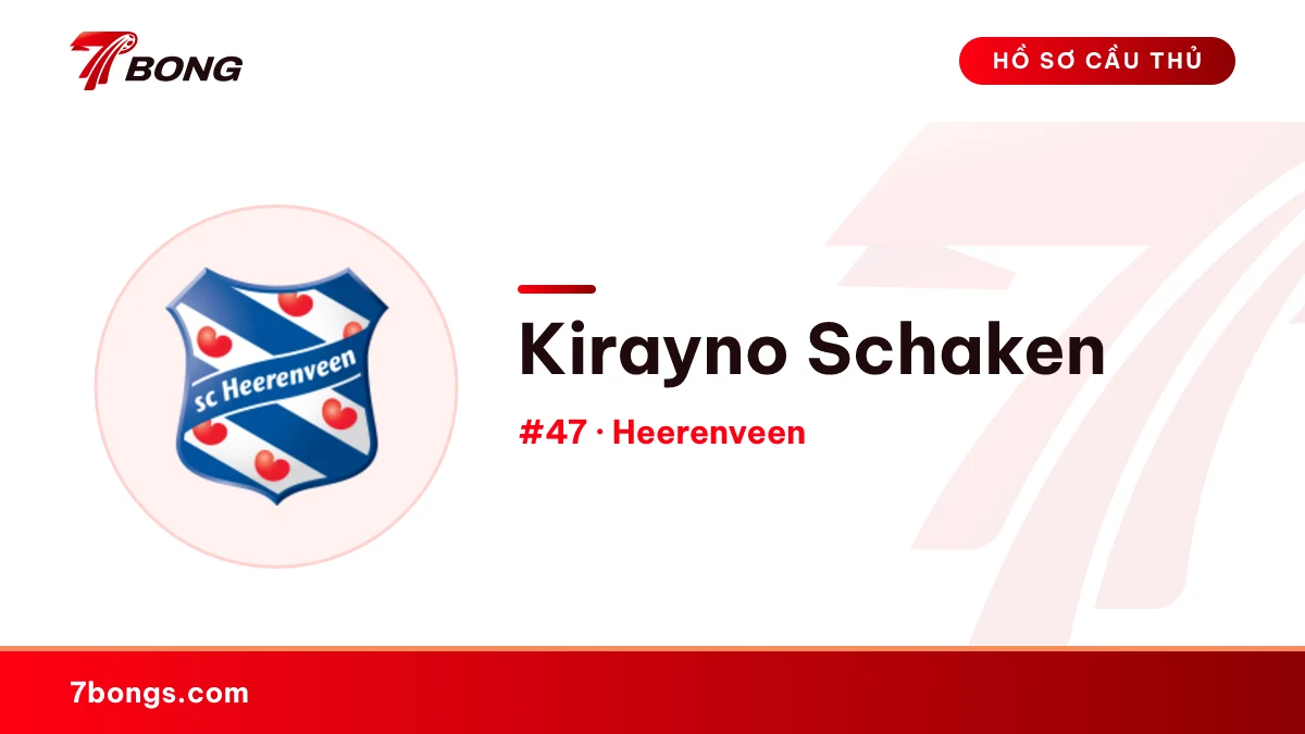 Kirayno Schaken — Heerenveen