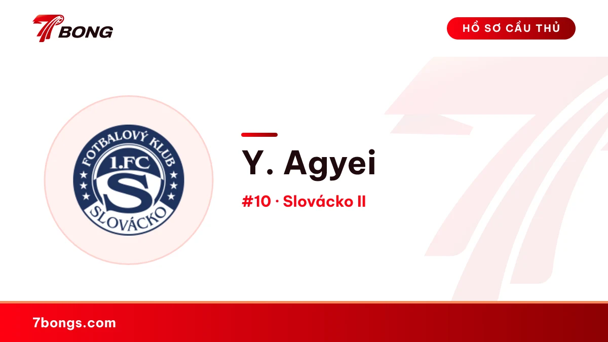 Y. Agyei — Slovácko II