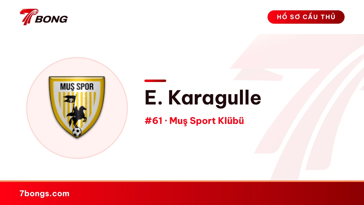E. Karagulle — Muş Sport Klübü
