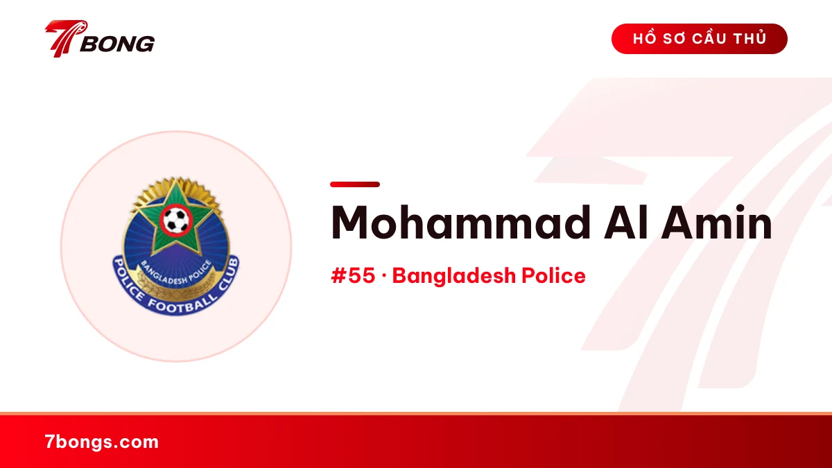 Mohammad Al Amin — Bangladesh Police