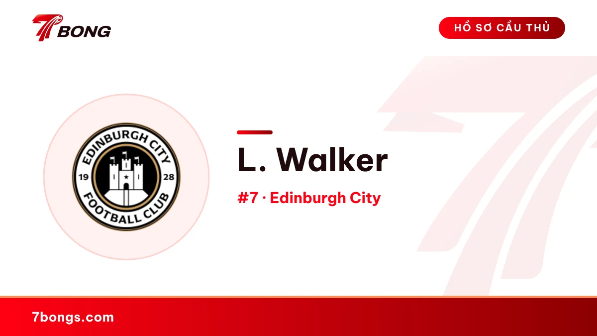 L. Walker — Edinburgh City