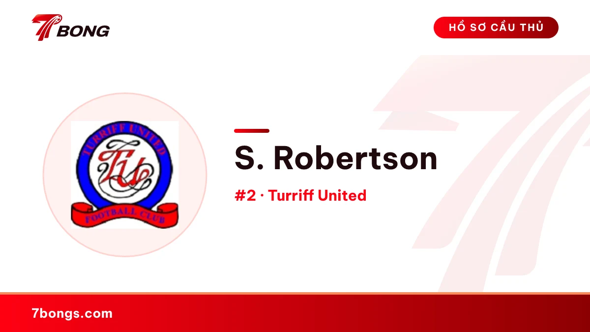 S. Robertson — Turriff United