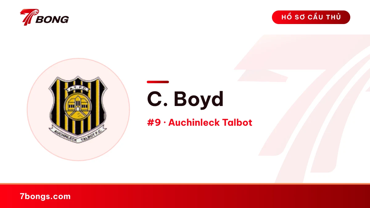 C. Boyd — Auchinleck Talbot