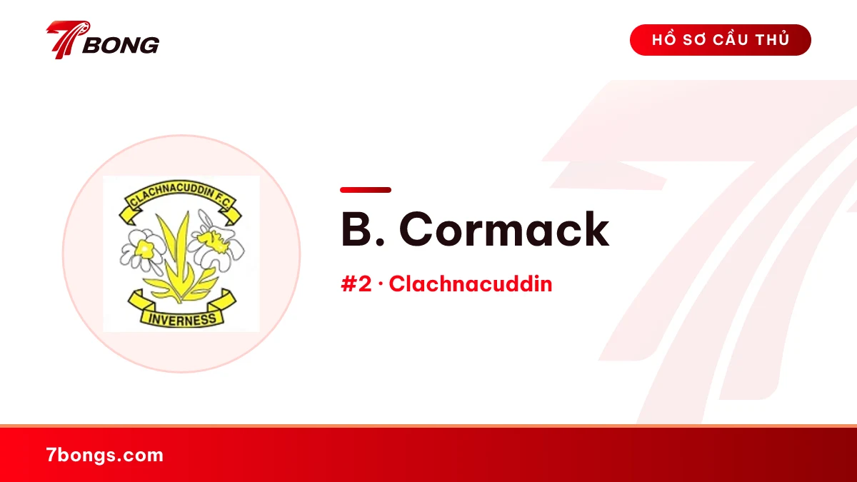 B. Cormack — Clachnacuddin