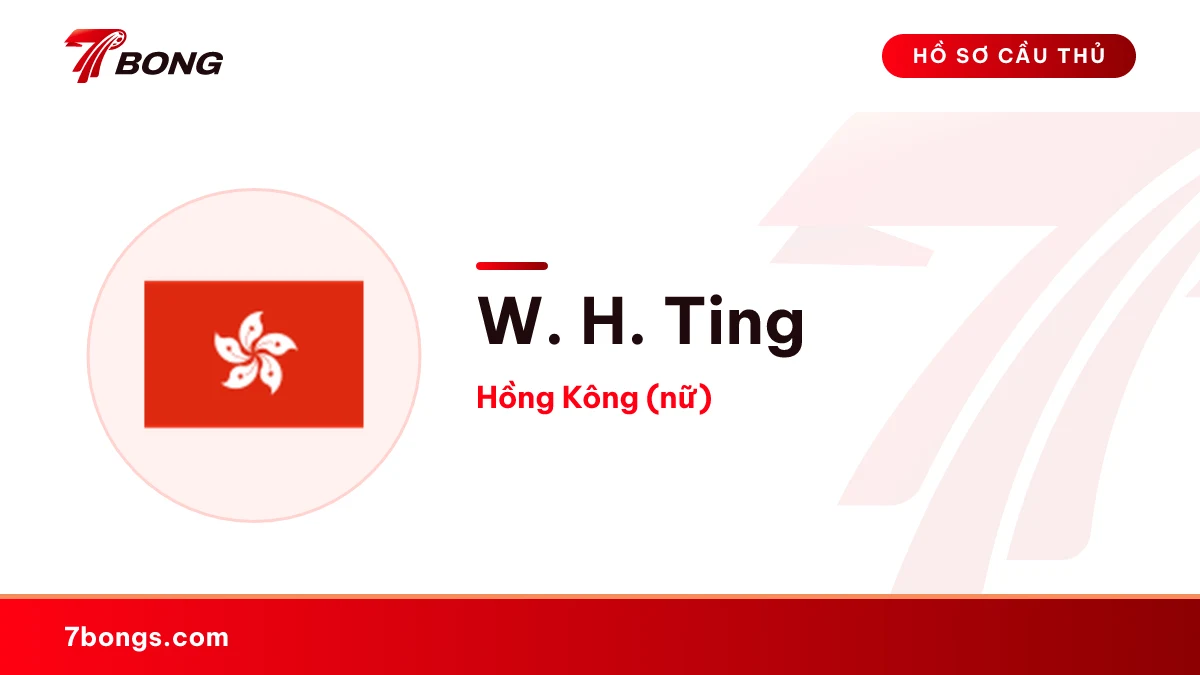 W. H. Ting — Hồng Kông (nữ)