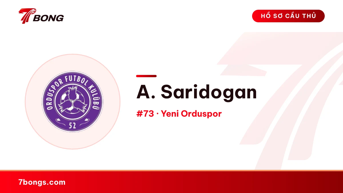 A. Saridogan — Yeni Orduspor