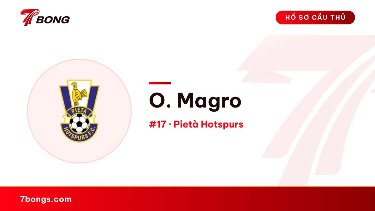 O. Magro — Pietà Hotspurs