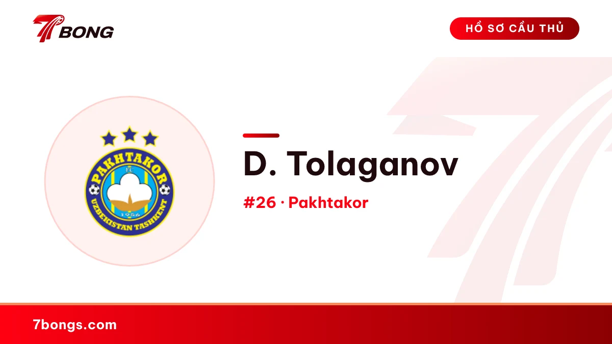 D. Tolaganov — Pakhtakor