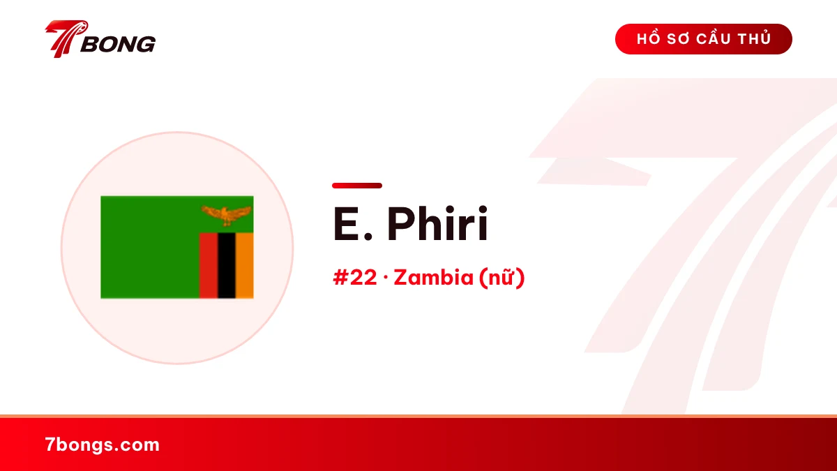 E. Phiri — Zambia (nữ)