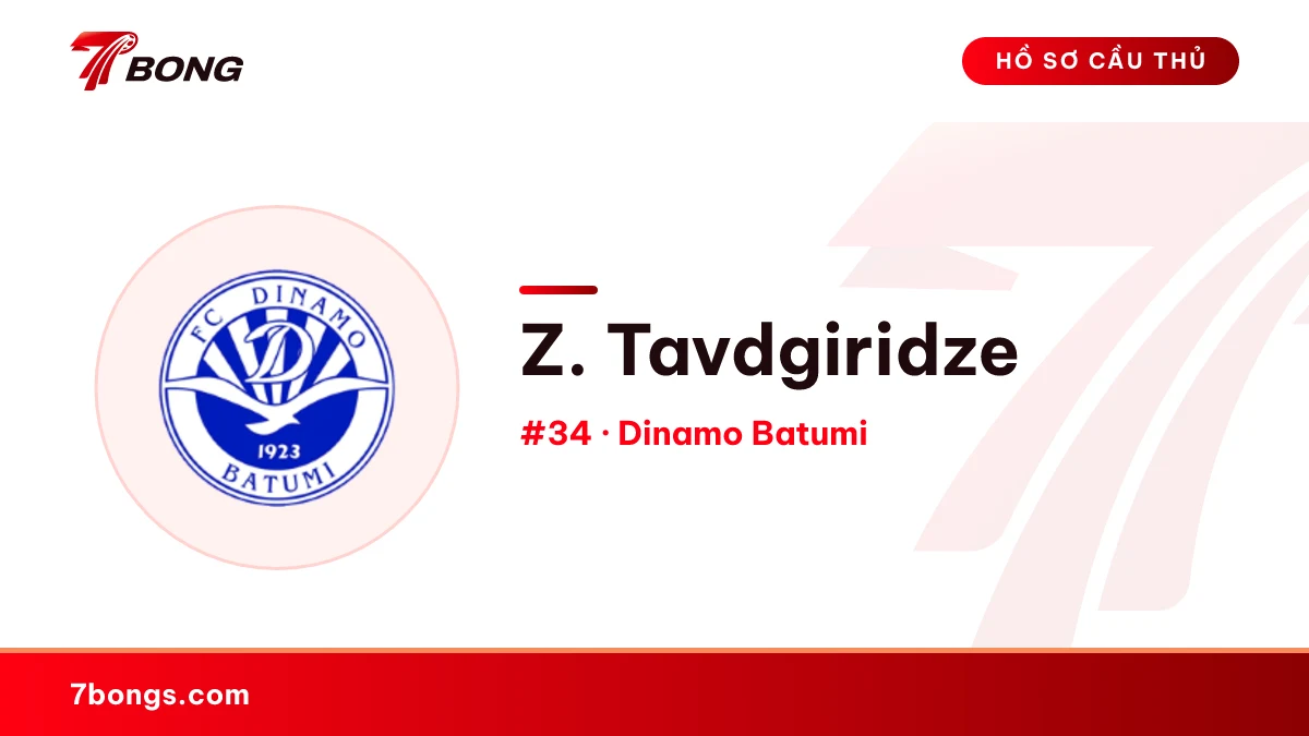 Z. Tavdgiridze — Dinamo Batumi