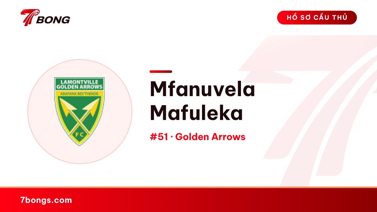 Mfanuvela Mafuleka — Golden Arrows