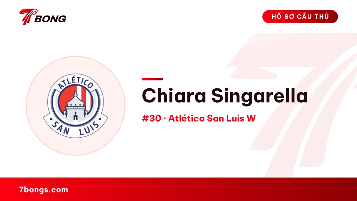 Chiara Singarella — Atlético San Luis W