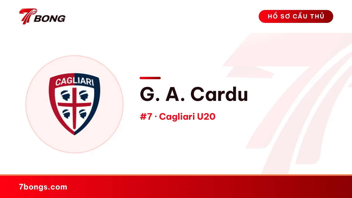 G. A. Cardu — Cagliari U20