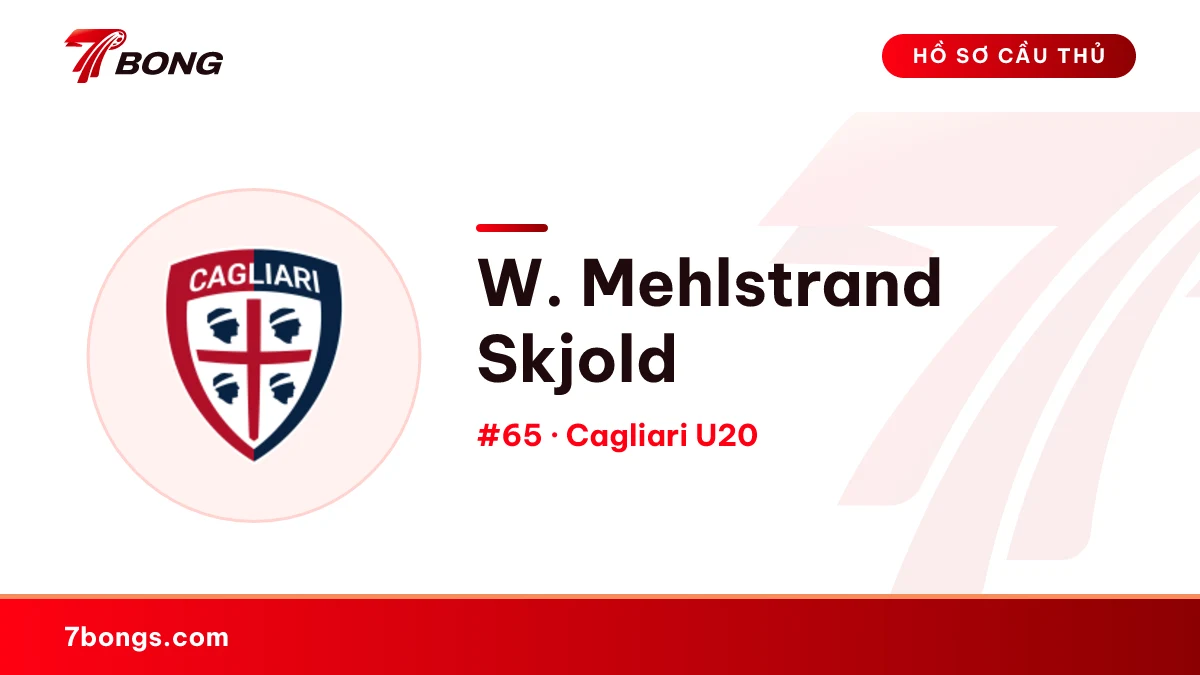 W. Mehlstrand Skjold — Cagliari U20