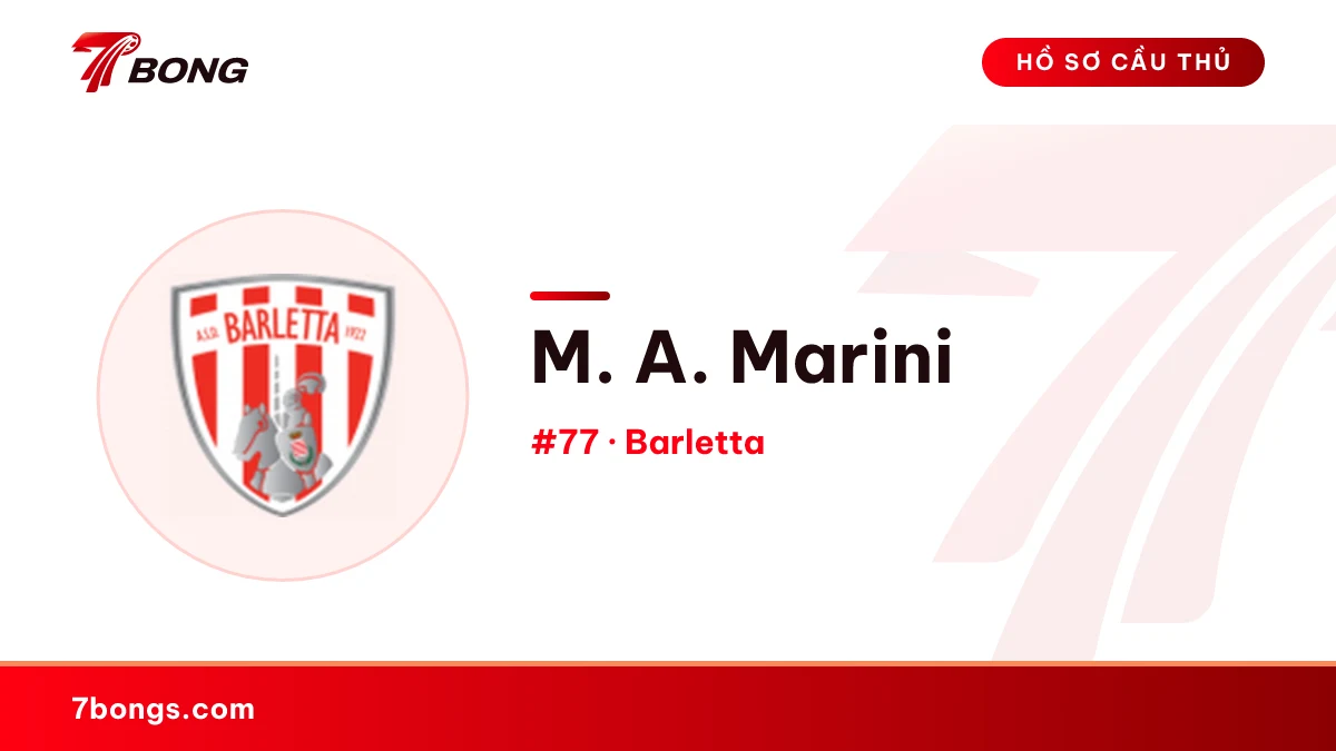 M. A. Marini — Barletta