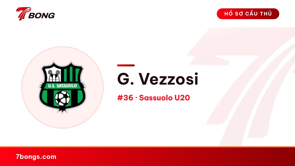 G. Vezzosi — Sassuolo U20