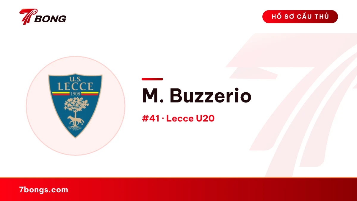 M. Buzzerio — Lecce U20