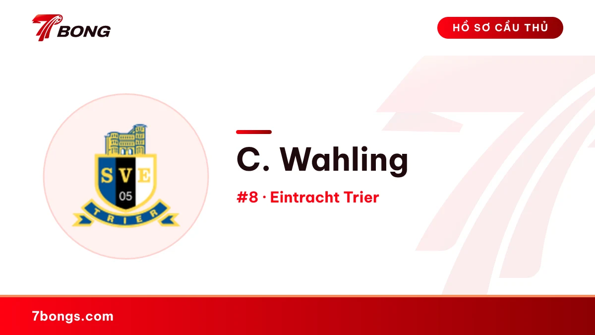 C. Wahling — Eintracht Trier