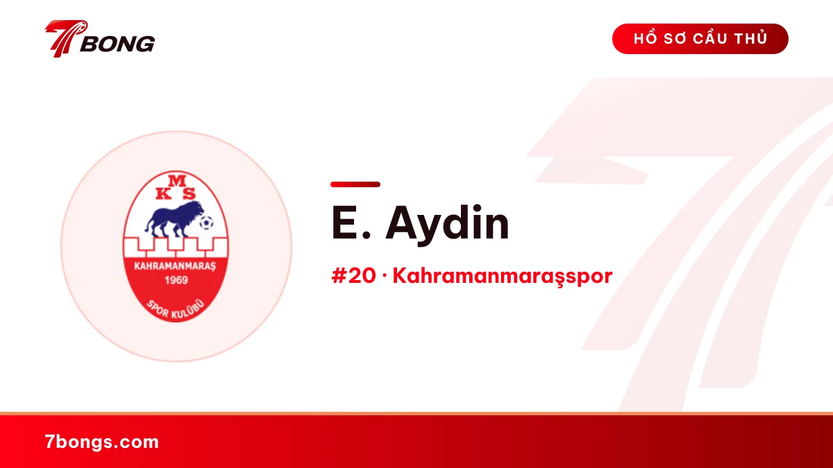E. Aydin — Kahramanmaraşspor