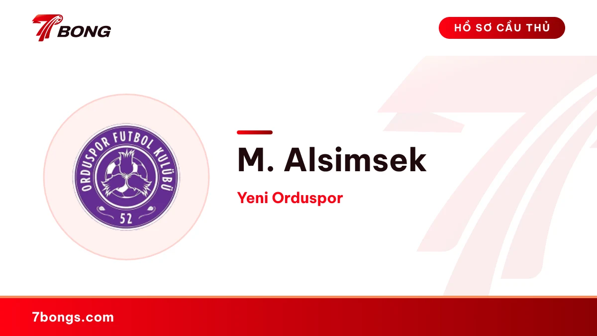M. Alsimsek — Yeni Orduspor
