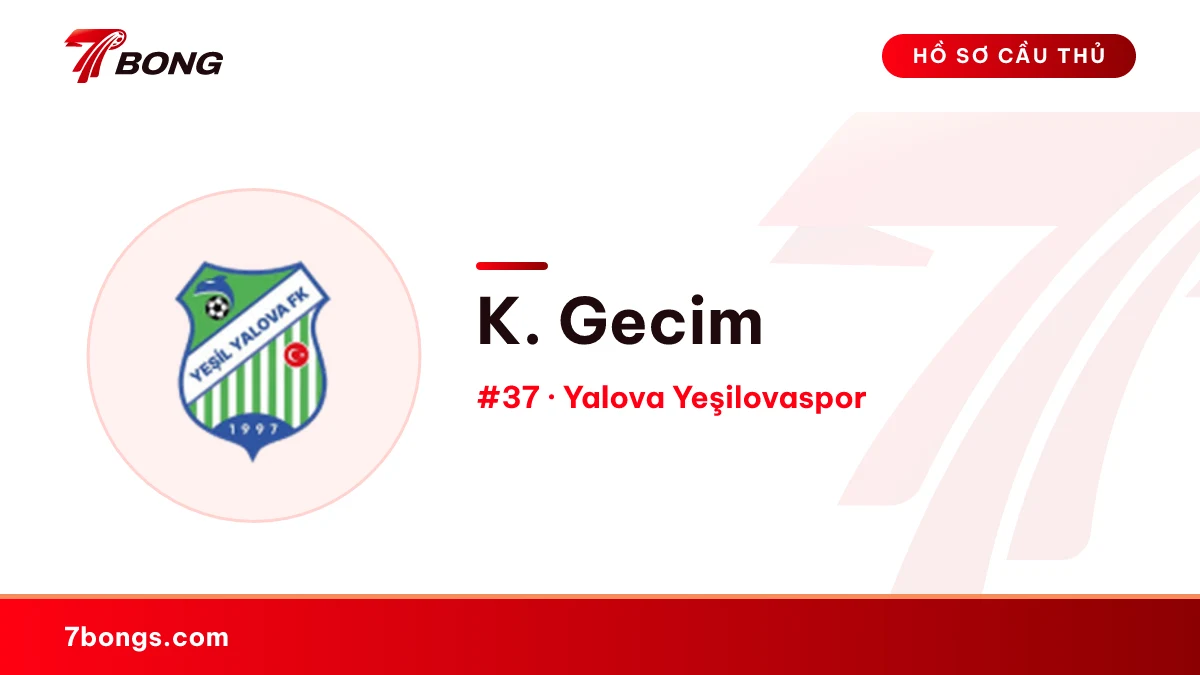 K. Gecim — Yalova Yeşilovaspor