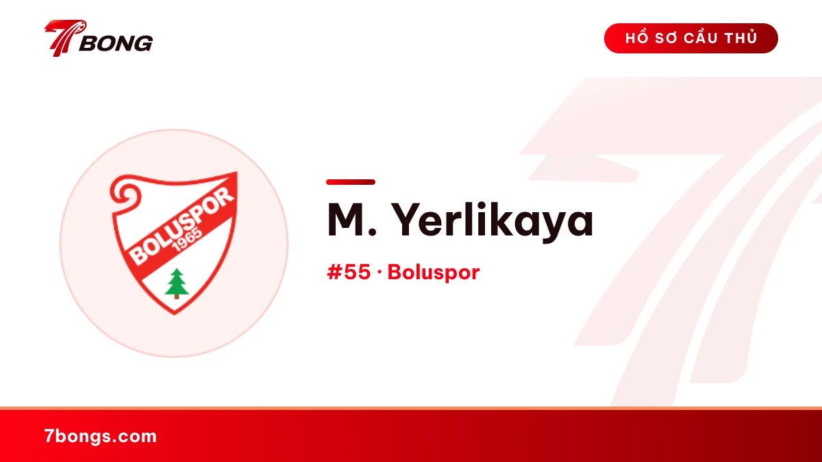 M. Yerlikaya — Boluspor