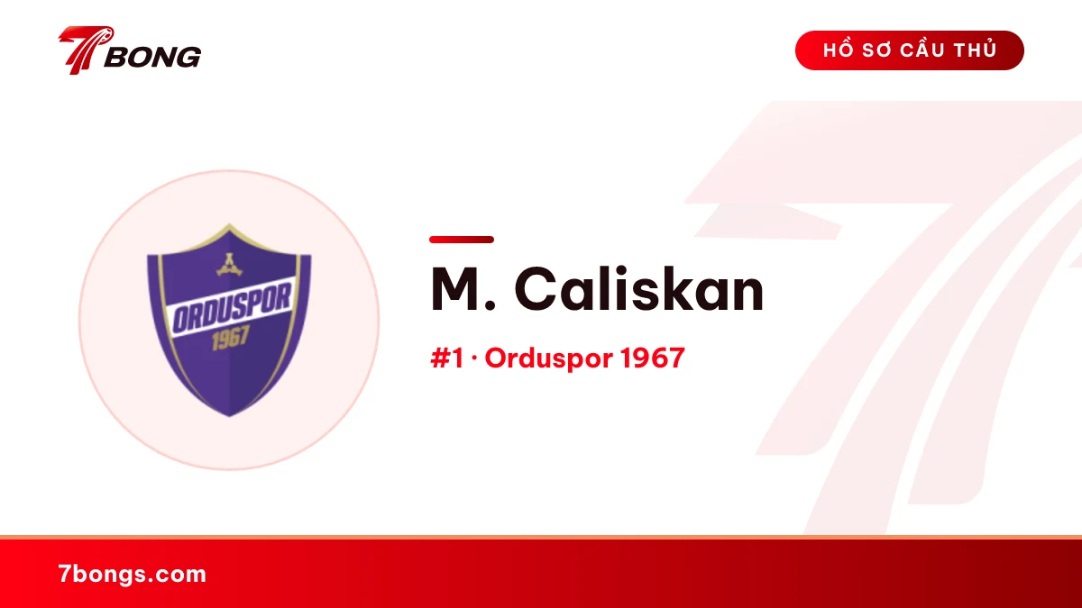 M. Caliskan — Orduspor 1967