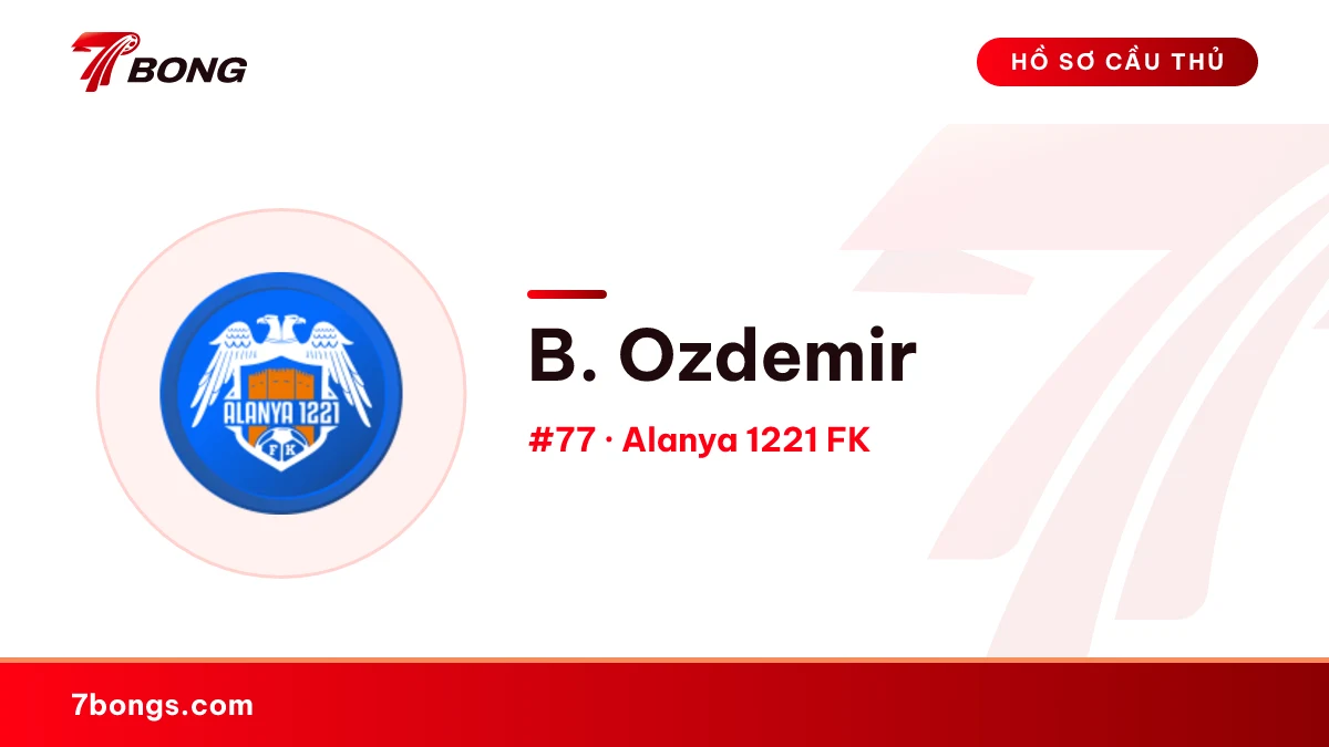 B. Ozdemir — Alanya 1221 FK