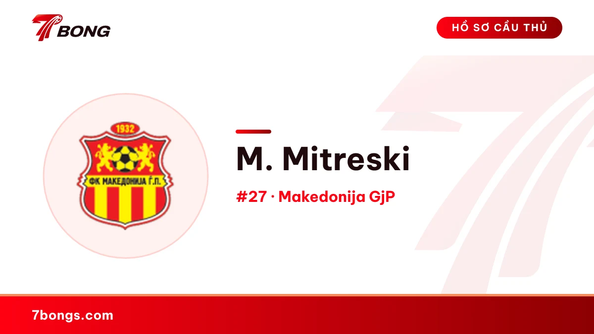 M. Mitreski — Makedonija GjP