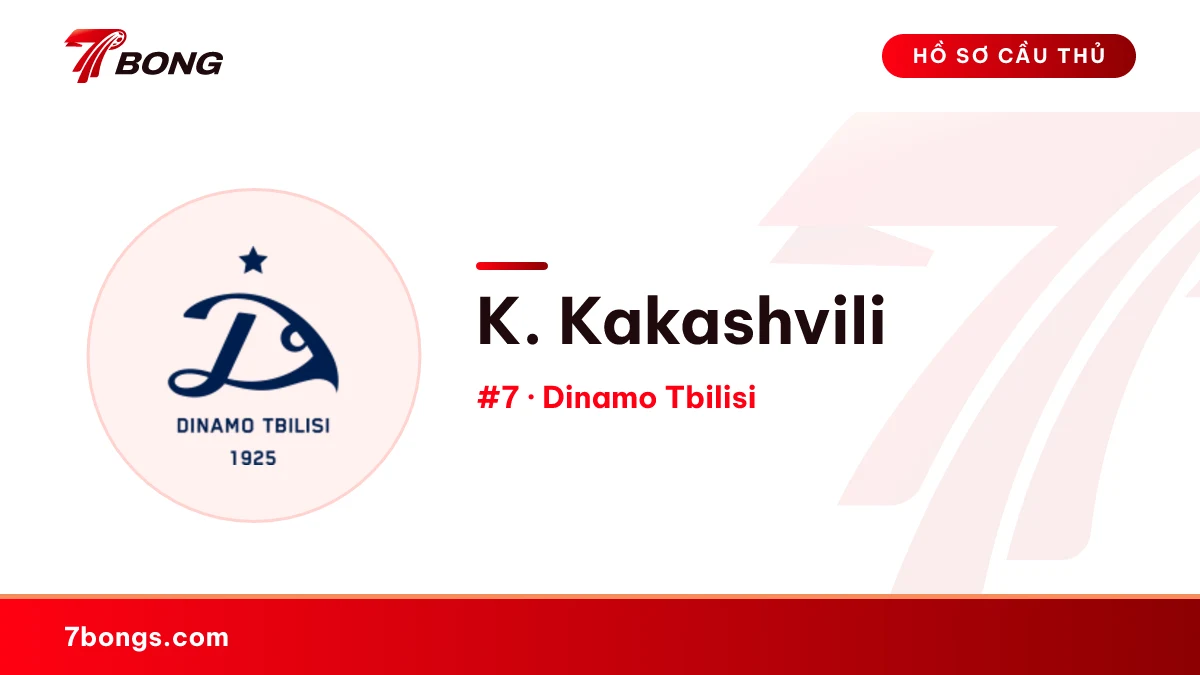 K. Kakashvili — Dinamo Tbilisi