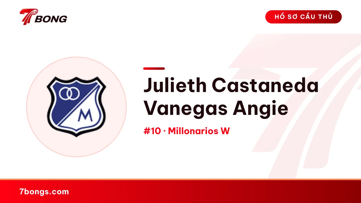 Julieth Castaneda Vanegas Angie — Millonarios W