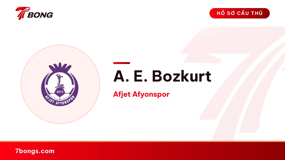 A. E. Bozkurt — Afjet Afyonspor