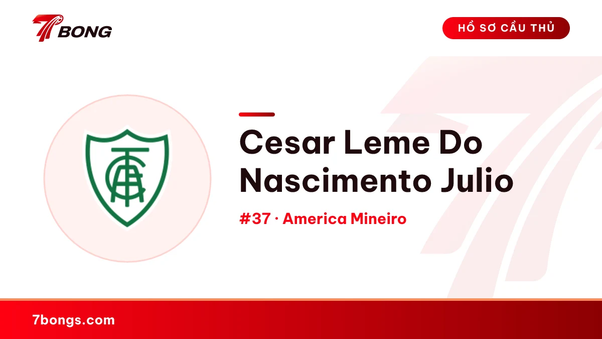 Cesar Leme Do Nascimento Julio — America Mineiro