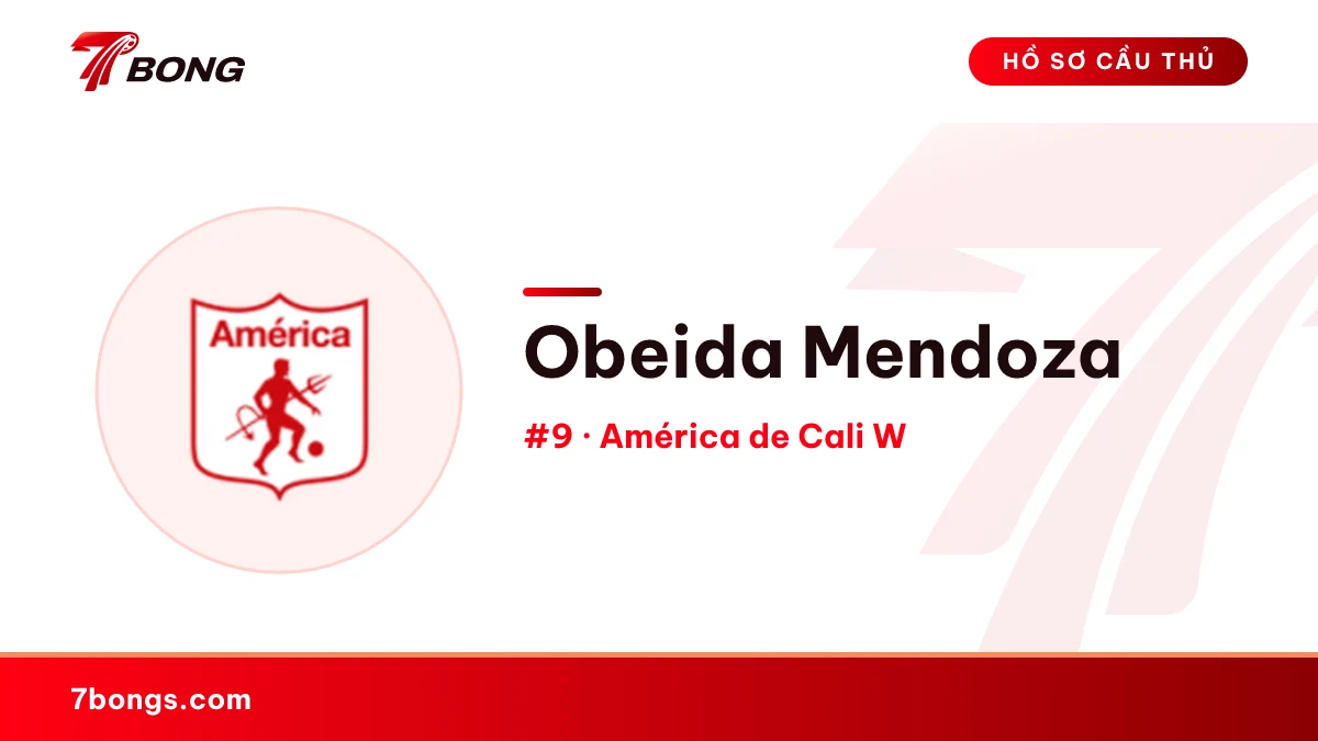 Obeida Mendoza — América de Cali W