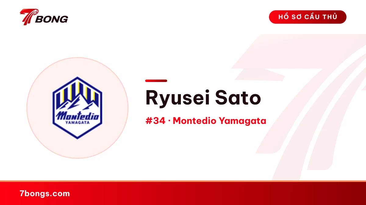 Ryusei Sato — Montedio Yamagata