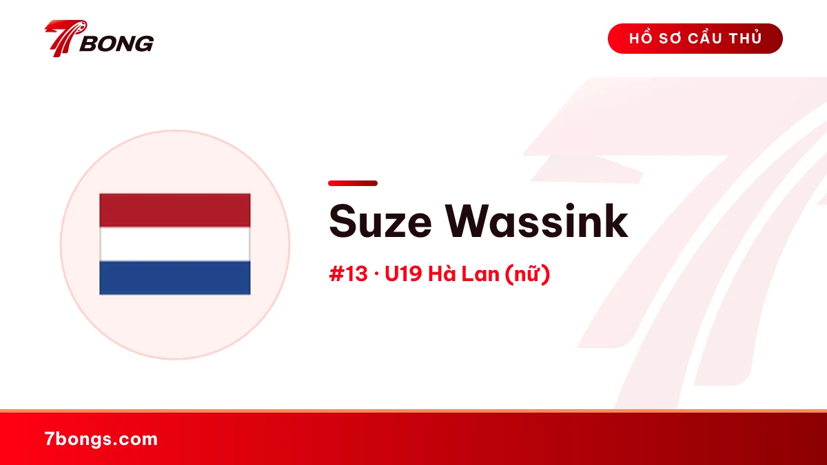 Suze Wassink — U19 Hà Lan (nữ)