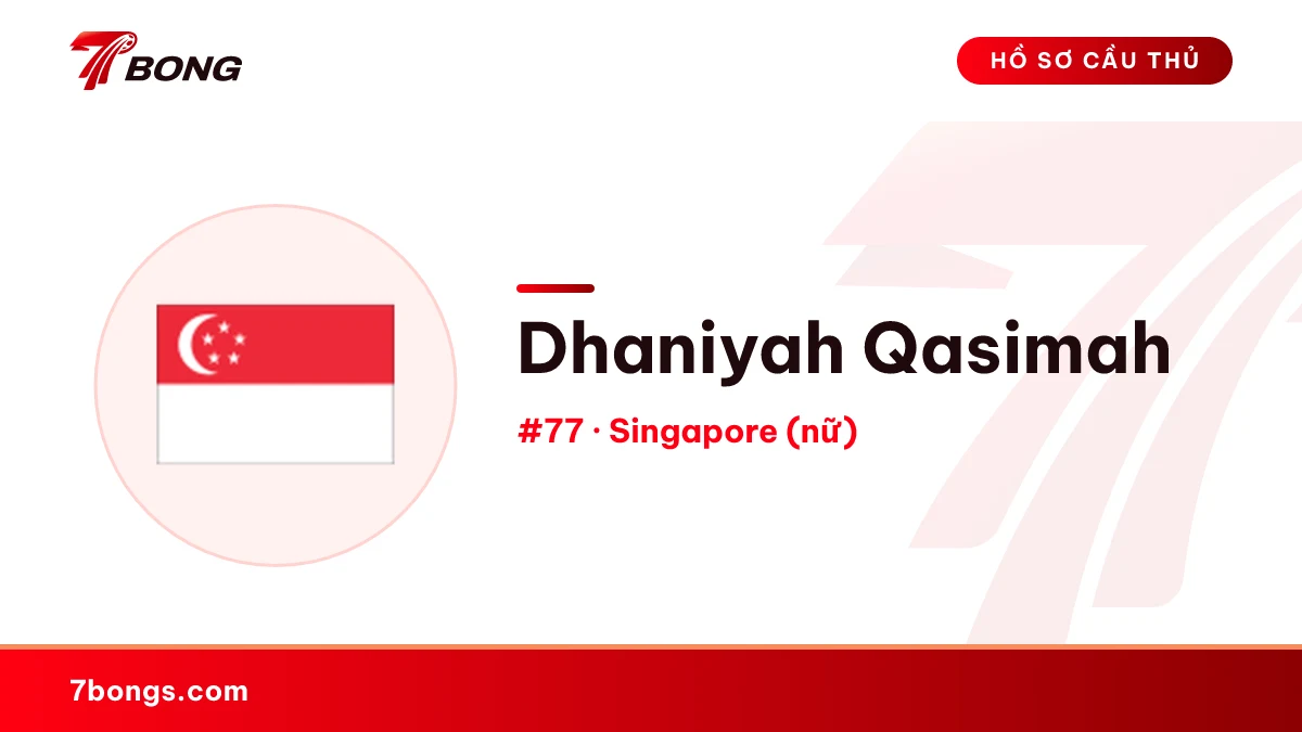 Dhaniyah Qasimah — Singapore (nữ)
