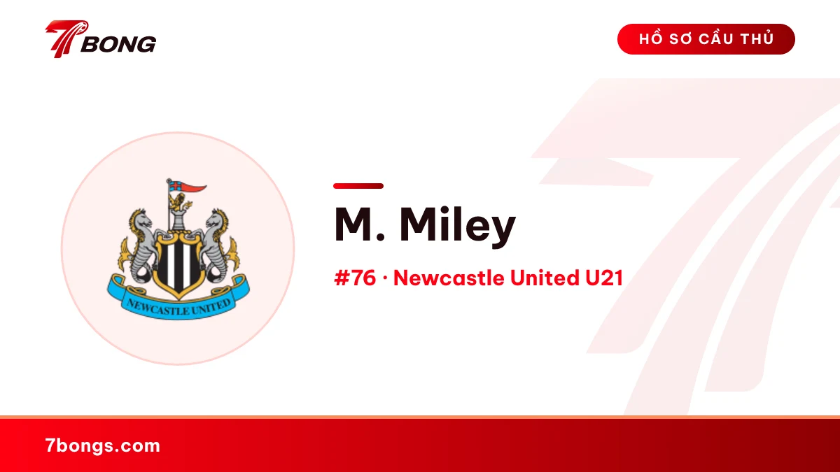 M. Miley — Newcastle United U21