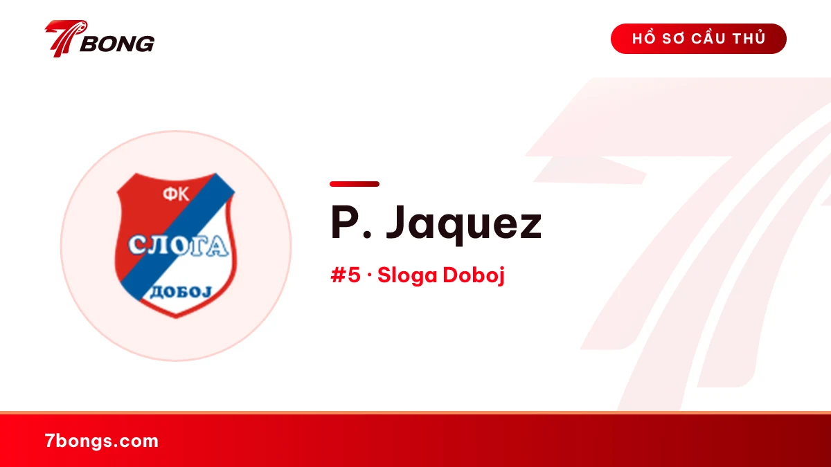 P. Jaquez — Sloga Doboj