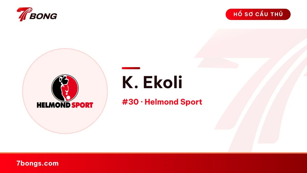 K. Ekoli — Helmond Sport