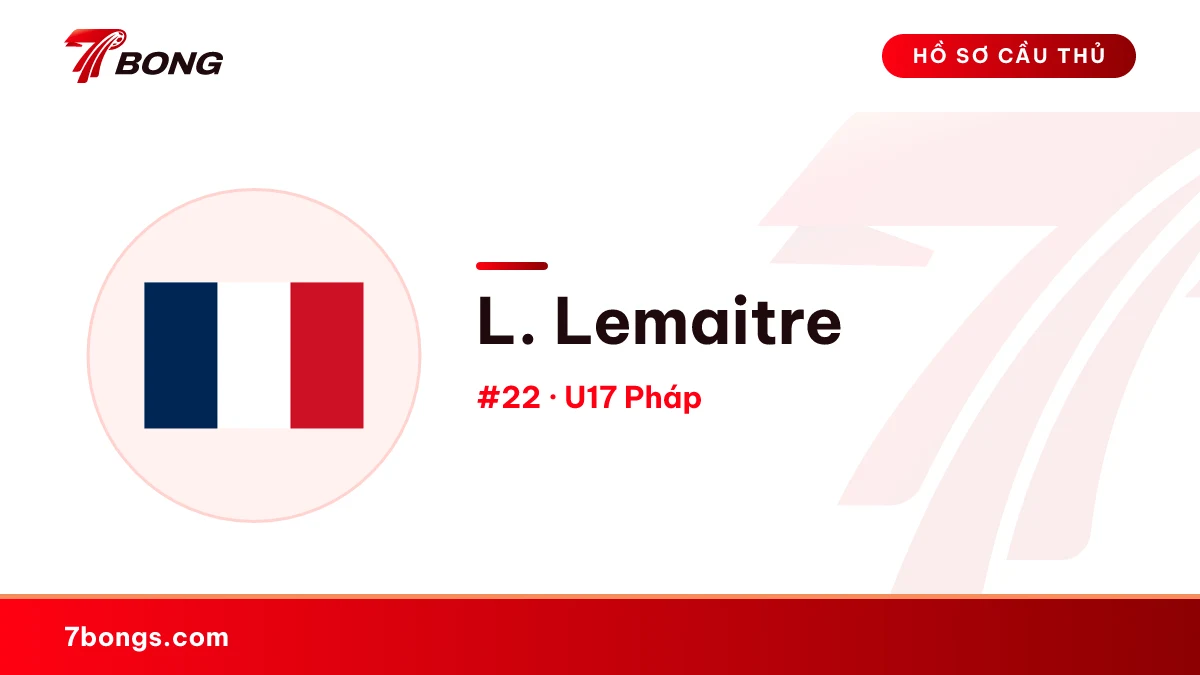 L. Lemaitre — U17 Pháp