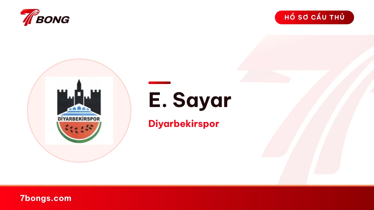 E. Sayar — Diyarbekirspor