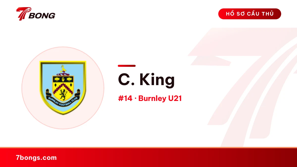 C. King — Burnley U18
